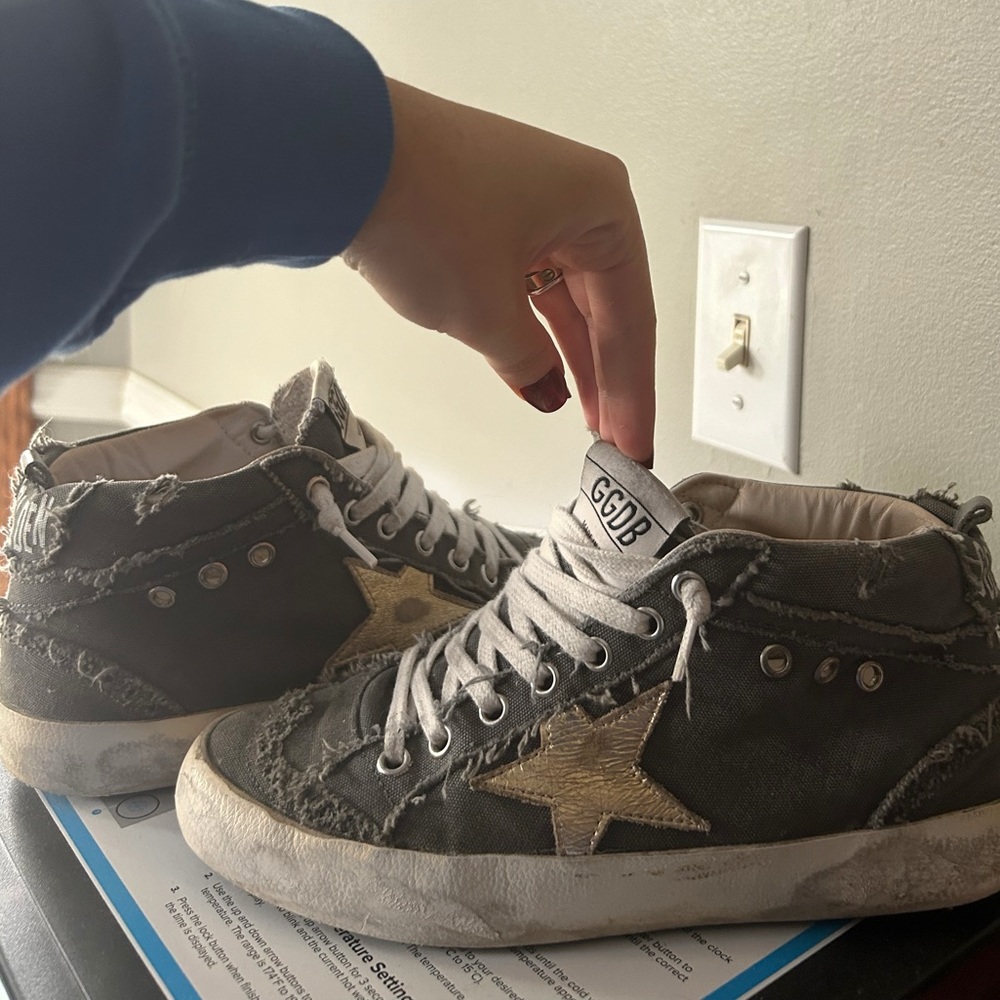 Golden goose sneakers- worn to one event
